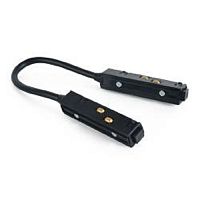 Соединитель прямой-гибкий  для наклодного/подвесного шинопровода  Wolta WML-PL/02B Черный картинка 